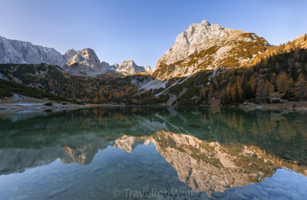 seebensee herbst tirol