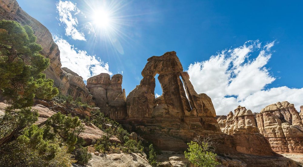 druid arch needles canyonlands