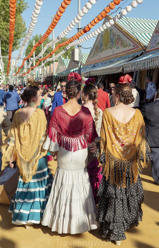 flamenco dress sevilla feria de abril