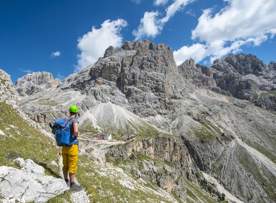 rifugio vajolet rifugio preuss rosengarten dolomites